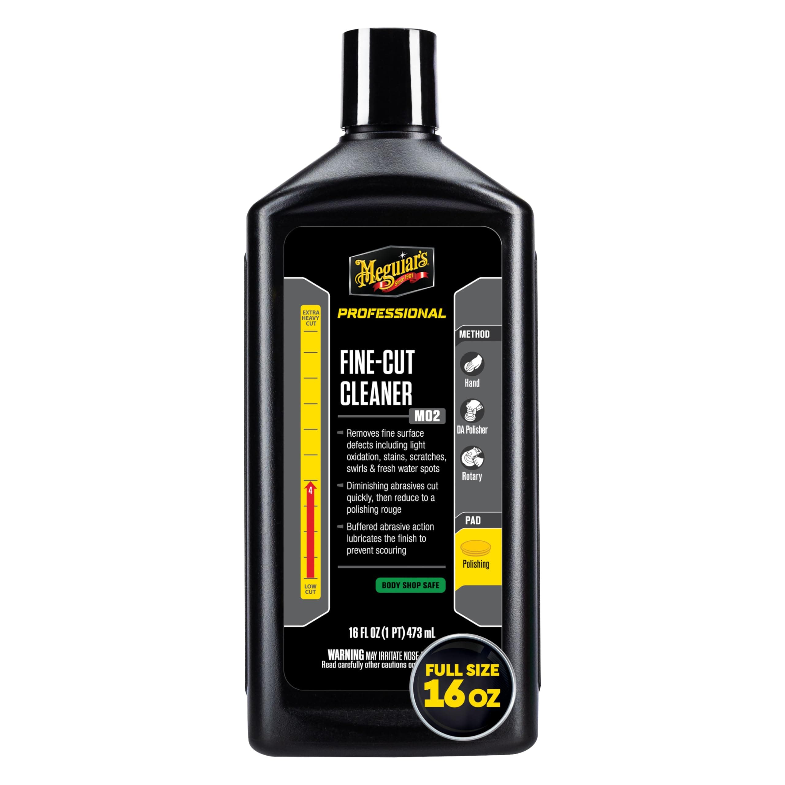Meguiar's M2 Mirror Glaze Fine-Cut Cleaner - 16 oz.
