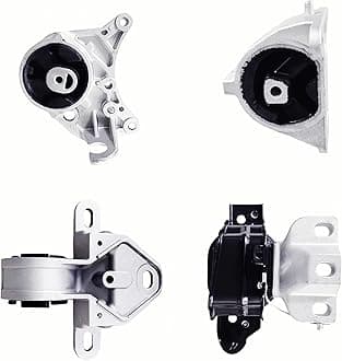 Engine Motor Mount Set 4Pcs Compatible with Voyager 2001-2003 3.3 L/Town&Country/Grand Caravan 2001-2007 3.3L 3.8L FWD Replacement for A2925 A2927 A2926 A2928