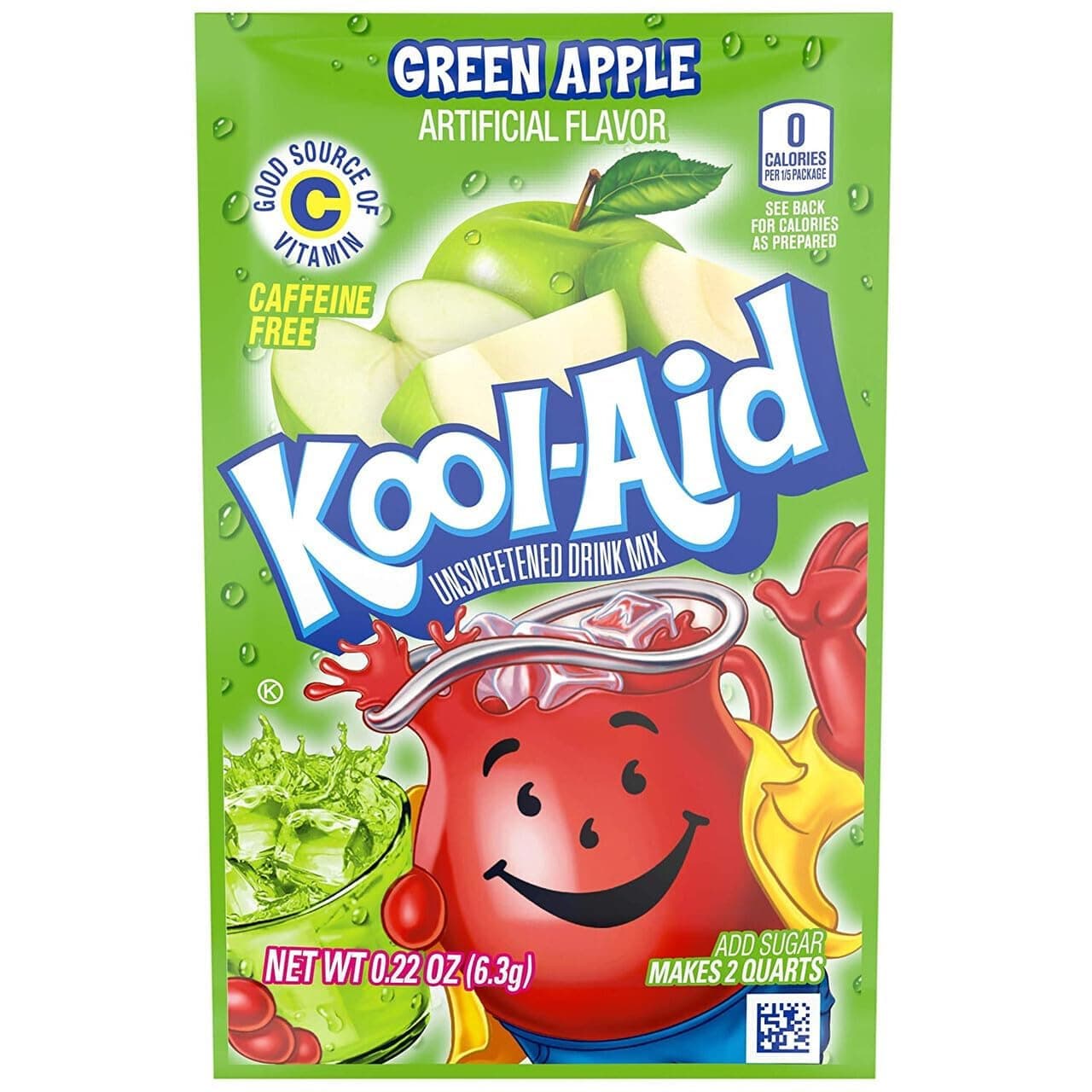 Kool-Aid Drink Mix - 8 Packets (Green Apple)