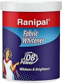 Elysian Ranipal Cloth Whitener Powder Detergent (480 gm) | Fabric Whitener for White & Colored Clothes | Laundry Whitening Powder for Bright & Clean Garments