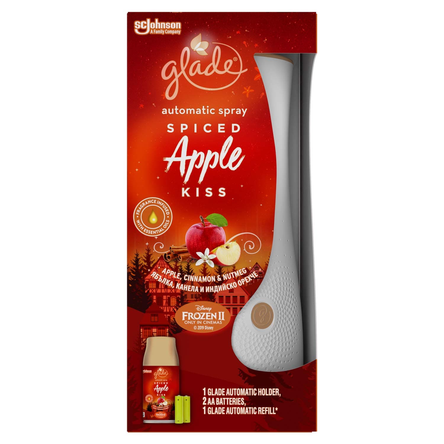 Glade Automatic Spray Holder Spiced Apple Kiss