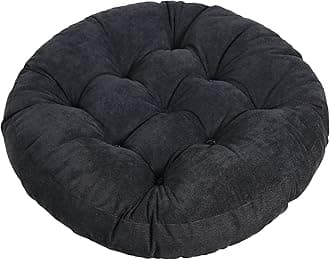 Tiita Outdoor Cushions Square Floor Pillow Thicken Tufted Seat Pad Large Floor Cushion for Yoga Meditation Living Room