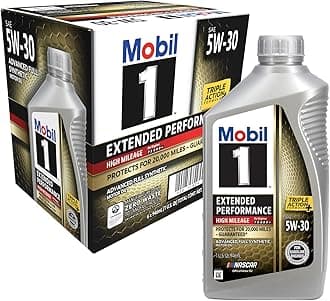1 Extended Performance Full Synthetic Motor Oil 10W-30, 1 Quart (6-pack)