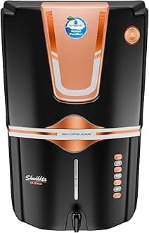 AQUA D PURE Zinc RO Water Purifier with Bio Copper and Alkaline Filter Technology Purification, UV, UF and TDS Controller | 12Litre | Fully Automatic Function and Best For Home and Office