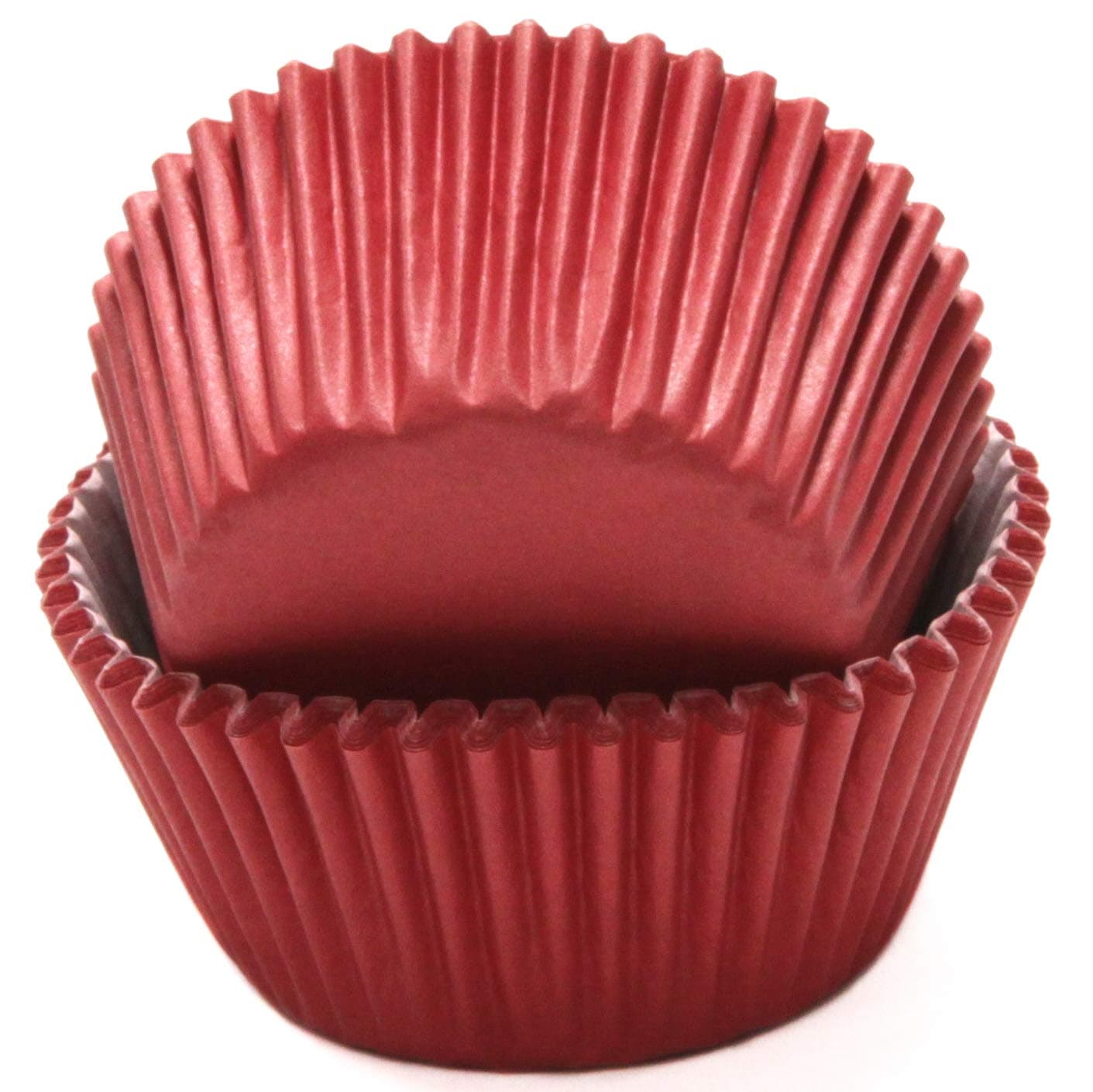 Classic Cupcake Liners, 50 Count, Dark Red