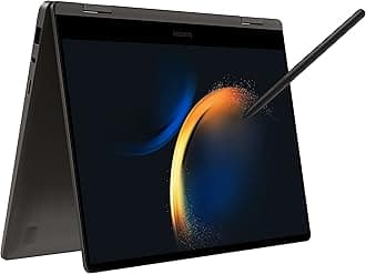 Samsung Galaxy Book3 360 Intel 13th Gen i7 EvoTM 33.78cm(13.3") Super Amoled 2-in-1 Touchscreen Laptop (16 GB/512GB SSD/Windows11/MSOffice/BacklitKB/Fingerprint Sensor/Graphite/1.16Kg), NP730QFG-KA1IN