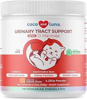 Cranberry for Cats - Urinary Tract Support, Bladder Health, Dog UTI, Bladder Stones, Incontinence Support (Powder for Cats)
