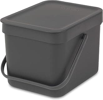 109720 Waste Bin, 6 L, Gray (New Version)