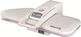 Advanced Steam Ironing Press by Speedypress - Double Size (Super Mega), 80cm x 31cm (+ Free Replacement Cover & Foam Underfelt - RRP £39.00)