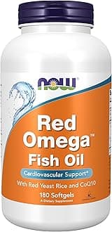 Now Foods Red Omega Soft-gels, 180-Count