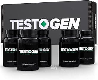 Booster for Men - Natural Male Supplement to Combat Low Energy, Fight Fatigue, Support Weight Control & Boost Muscle Growth - 5-Month Supply