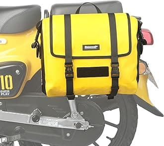 Motorcycle Saddlebags, Waterproof Quick Release 15L Single Side Hanging Bag Motorcycle Accessories