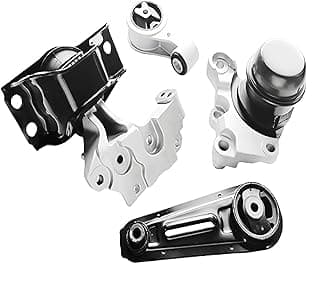 4Pcs Engine Motor Mount Kit - Compatible with Nissan Rogue 2008-2013 & Rogue Select 2014-2015 2.5L 2WD, Replaces A7370 A7384 A4351 A4352