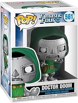 Pop! Marvel: Fantastic Four - Doctor Dr. Doom - Collectable Vinyl Figure - Gift Idea - Official Merchandise - Toys for Kids & Adults - Comic Books Fans - Model Figure for Collectors and Display
