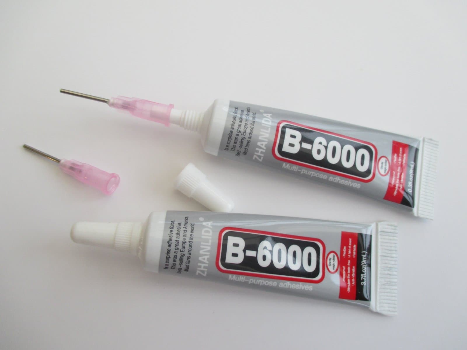 2pcs B6000 Glue 9ml with Needle Precision tips Bling my shoes Trademark UK00003085705 …