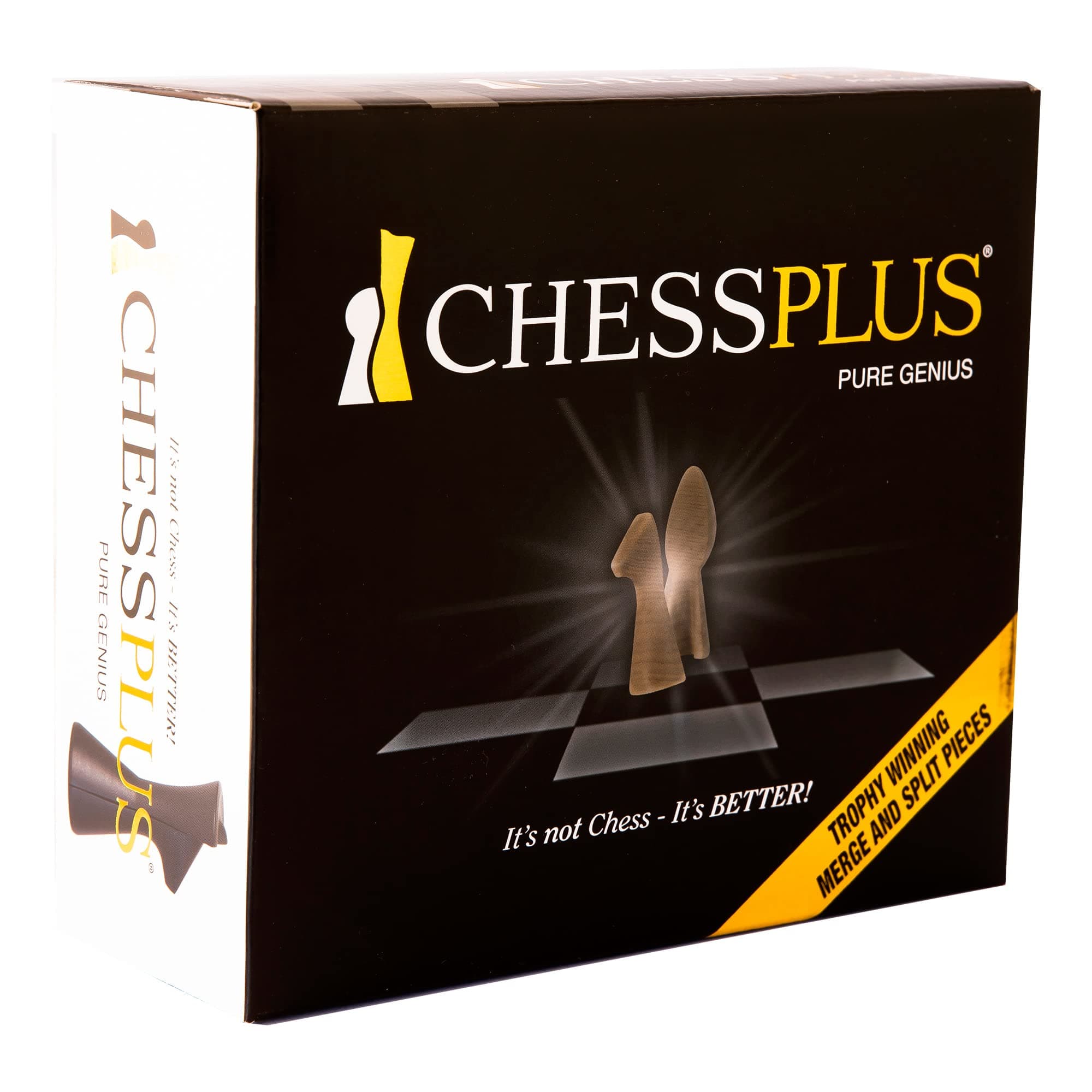 Pure Genius Board Game | Chess Strategy Game | Educational Game | Fun Family Game for Kids and Adults | Ages 6+ | 2 Players | Average Playtime 5-25 Minutes | Made by Chessplus