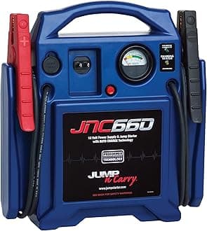 Clore Automotive Jump-N-Carry JNC660 1700 Peak Amp 12 Volt Jump Starter , Blue
