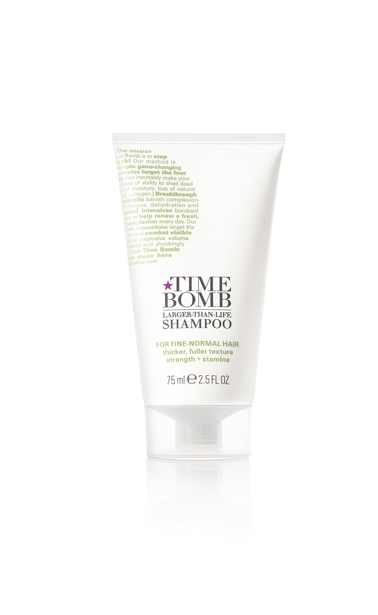 TIME BOMB Larger-Than-Life Shampoo 75 ml