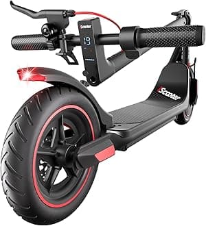 Electric Scooter Adults & Big Kids, 500/650 Peak Power, Up to 18/15/12 Miles Range, 22/19/18 Mph Top Speed, Cruise Control, Dual Braking System, Foldable E Scooter for Commuting & Campus Use