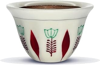 Traditional Lebanese Coffee Cups - Chaffeh Set of 6 Pieces