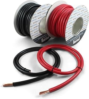 Automotive Hi-Flex 170 Amp 25mm² 4 AWG Battery/Starter/Inverter/Welding PVC Cable Wire (Black, 4 Metre)