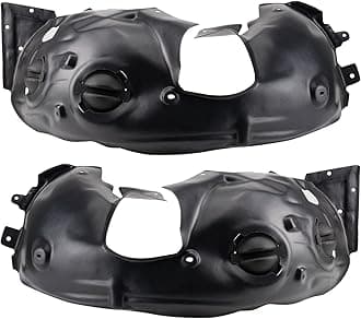 TRQ Inner Fender Liner Set Compatible with 2011-2015 Mini Cooper MC1248103 MC1249102