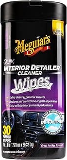G13600 Quik Interior Detailer Wipes (30 Wipes)