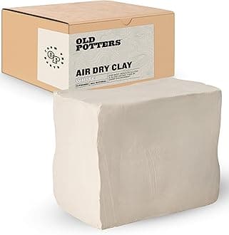 Air Dry Modeling Clay, 25 lbs, All Natural Modeling Clay. Ideal for Beginners and Advanced Sculptors. 25 lbs.