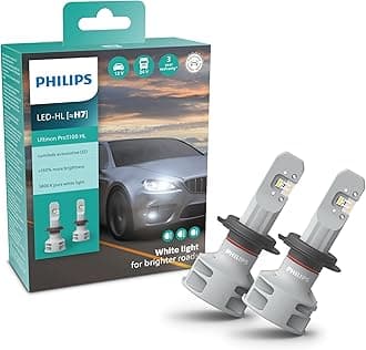 Philips Ultinon Pro5100 LED car headlight bulb (H7), +160%, 5.800K, set of 2
