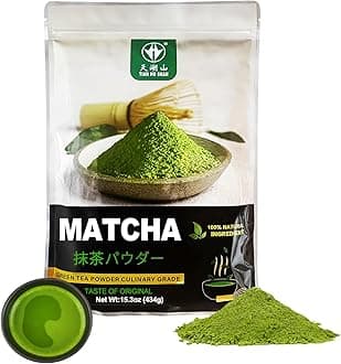 Matcha Green Tea Powder 15.3oz/434g, Starter Matcha Culinary For Lattes, Cooking, Baking