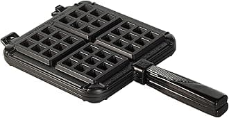 Nordicware 15040 Cast Aluminum Stovetop Belgium Waffler 15040