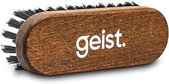 Geist. Leather & Upholstery Cleaning Brush Medium | To clean car seats, leather sofas, and alcantara | For car interiors, furniture, boots, shoes, bags and more