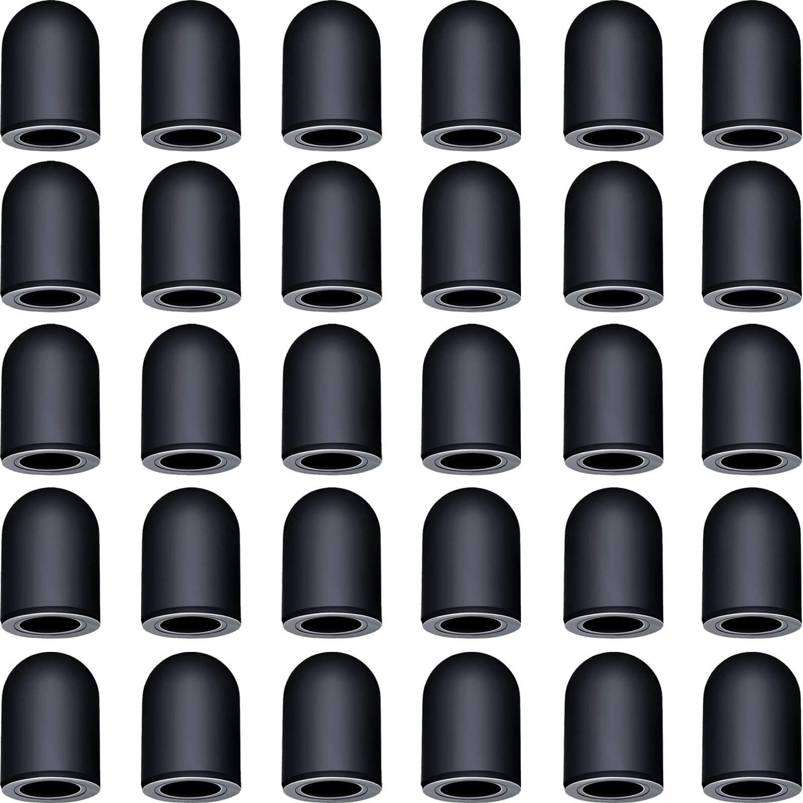 Zonon 30 Pieces Replacement Stylus Tips Conductive touch screen Pens Tips Capacitive Silicone Rubber, No Touch Door Opener Tools (0.19 Inch)