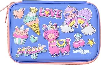 Toys Uncle SMIGGLE Hardtop Pencil case/Pouch for Kids (Llama)