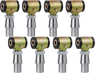 3/4" Threaded Bushing Kit for 4-Link Suspension or Replace Worn Out Rod Ends and Suspension Bushings, .750" Adjustable Chromoly Polyurethane Bushing Includes Right and Left Hand Thread Bushings-4Set