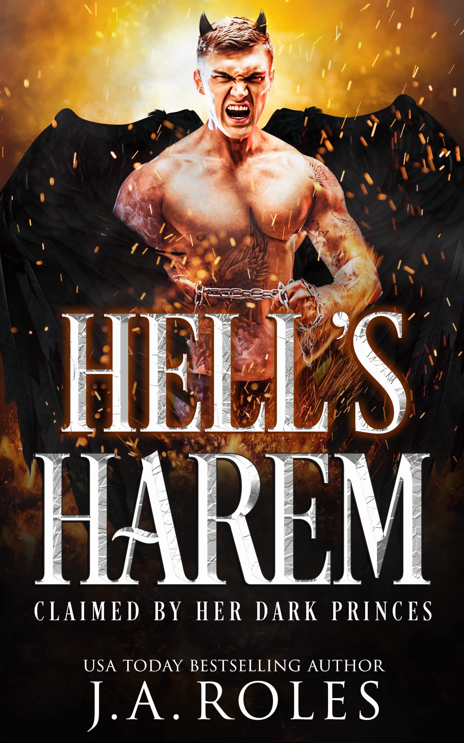 Hell's Harem: Claimed by her dark princes (A dark, demon, monster, reverse harem): 1