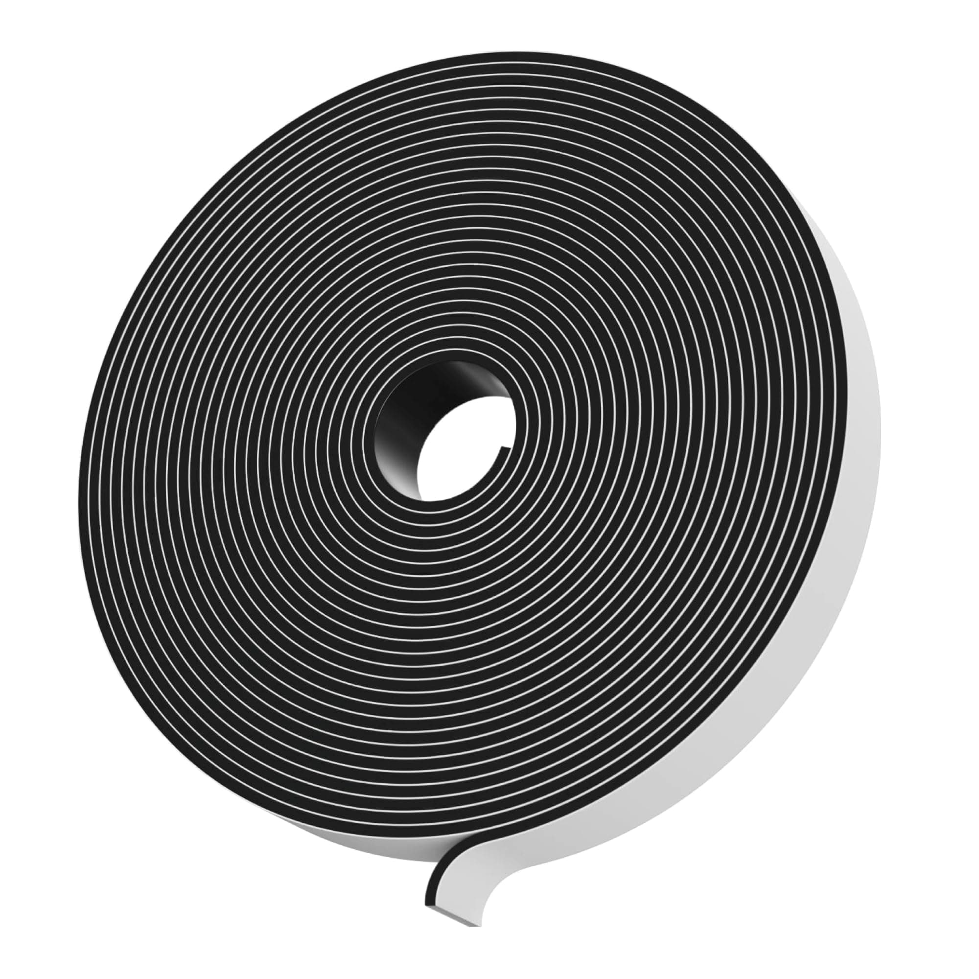 Master Magnetics Roll-N-Cut Flexible Magnetic Tape Refill - Magnet Strips with Strong Adhesive Backing for Walls, Boards, and More - 1/16" Thick - 1/2" W - 15 Ft - 1 Roll