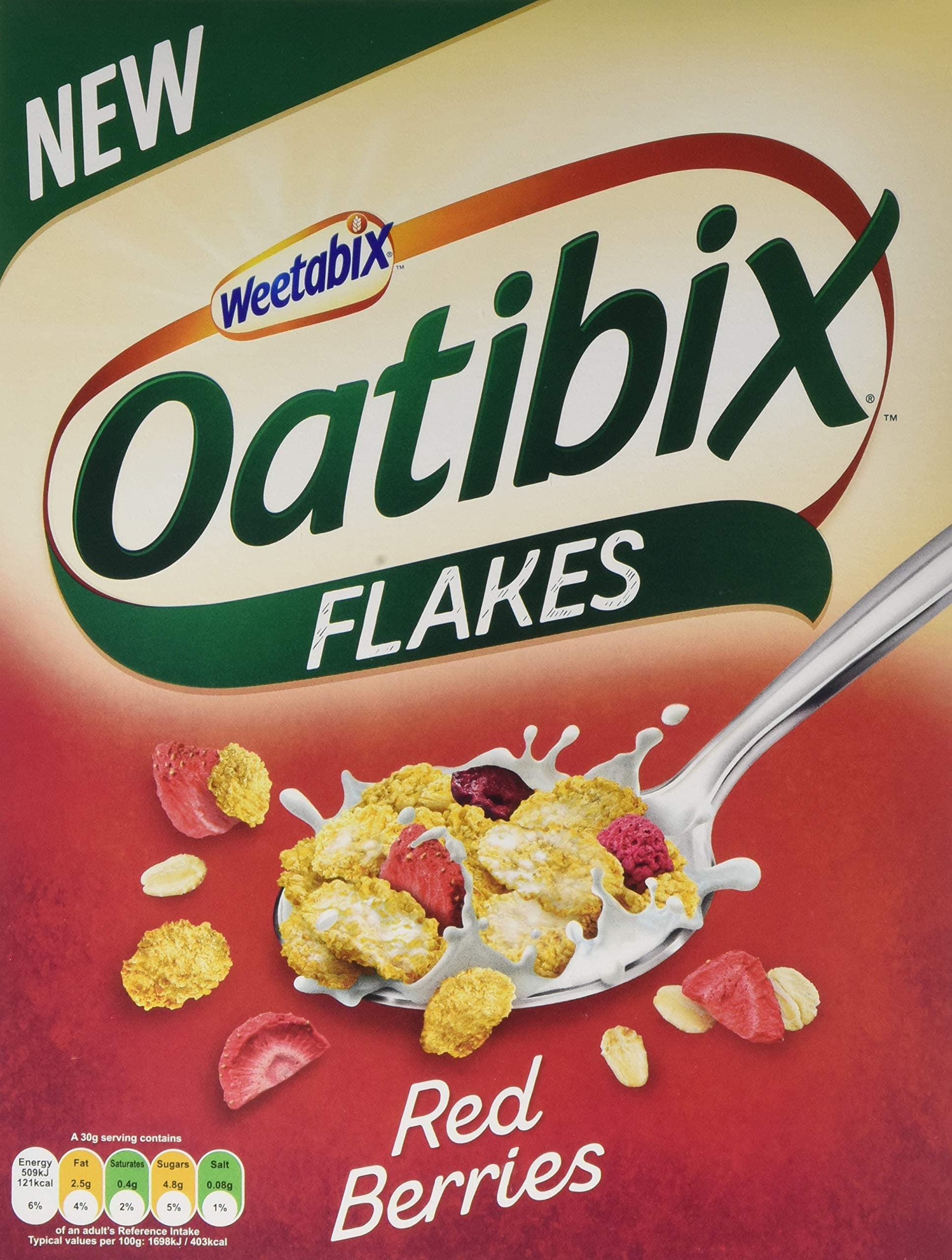 Oatibix Flakes (Red Berry)