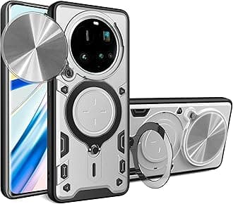 Compatible with Xiaomi 15 Ultra Case Cover,with Slide Camera Lens Cover Compatible with Xiaomi 15 Ultra 5G 25010PN30G Case Silver