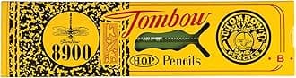 Tombow8900 Drawing Pencil, B,Graphite 12-Pack