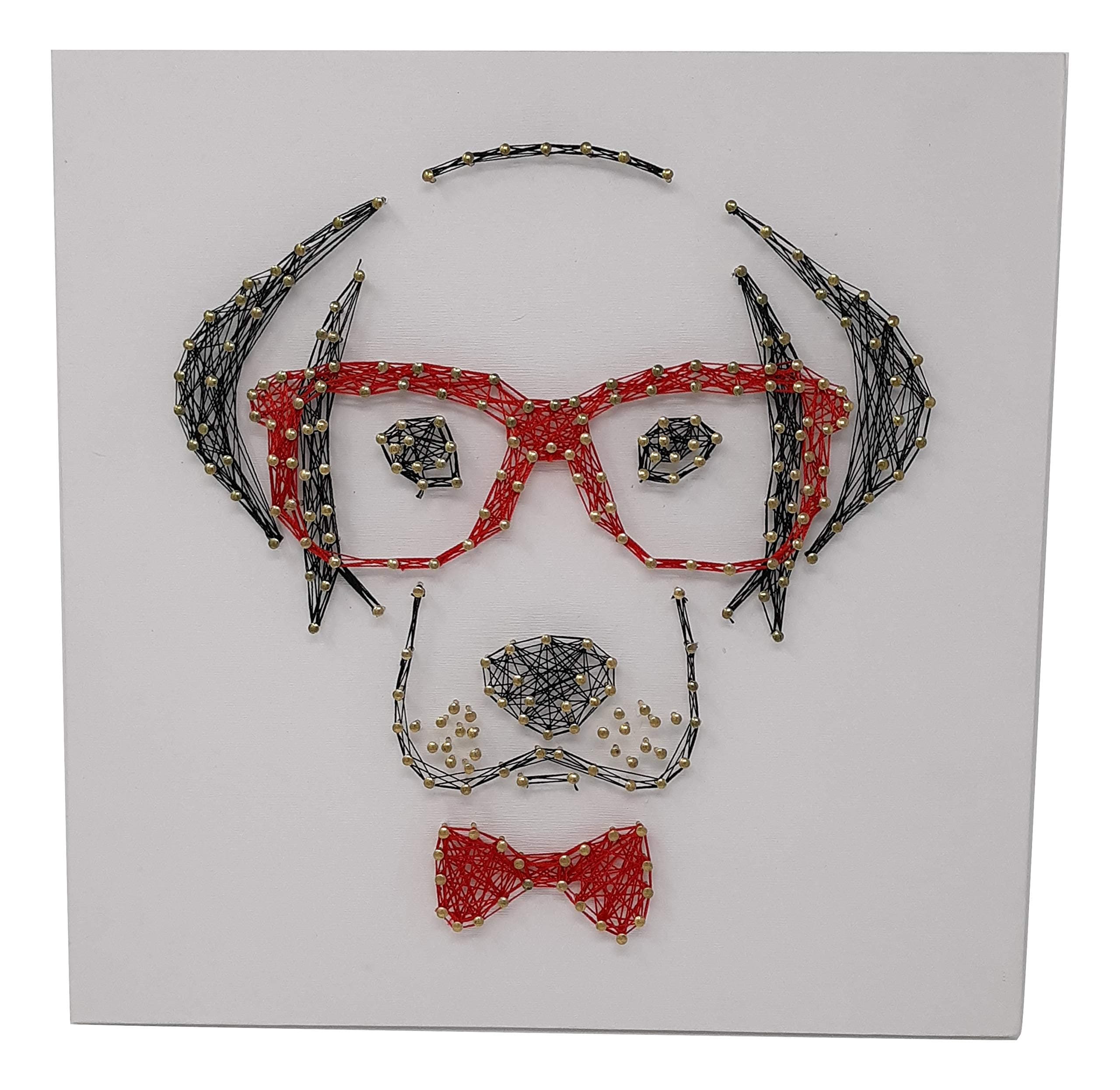 Craftagious- Dog String Art, String Art Kits for Adults, DIY Dog Wall Art Kit- Fun Dog Art Craft for Home, Dog Wall Decor Gift, Dog Art, Dog Decor, Dog Signs for Home Decor