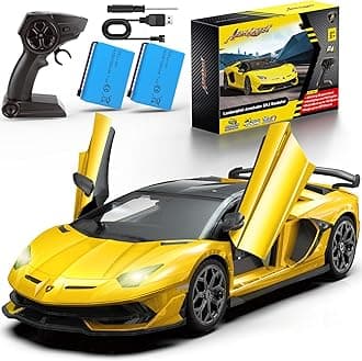 AEROQUEST 1:14 Lamborghini Remote Control Car,2.4GHz Officially Licensed Lamborghini Model RC Toy Car for Boys Girls Birthday Gift