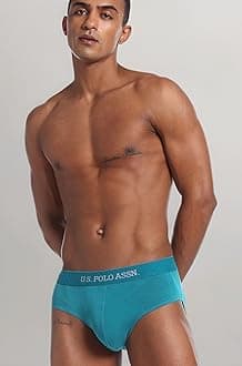 U.S. Polo ASSN. Men's I702 Modal Stretch Luxe Comfort Briefs – Pack of 1