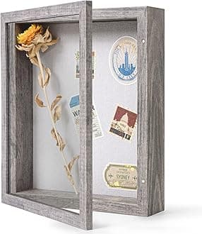 8x10 Rustic Gray Shadow Box
