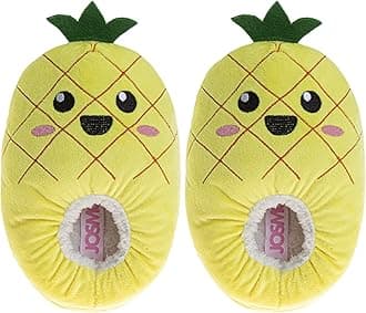 Josmo Kids Girl Slippers Animated Cartoon House Shoes - Lightweight Plush Warm Comfort Soft Aline (sizes: 9-10 toddler / 11-13 Little Kid / 1-5 Big Kid)