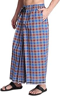 Gowri Tex Elastic Premium Cotton Lungi With Dual Packet Pack Of 1