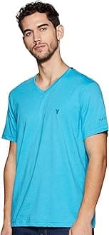 Van Heusen Men's Cotton Regular Fit T-Shirt