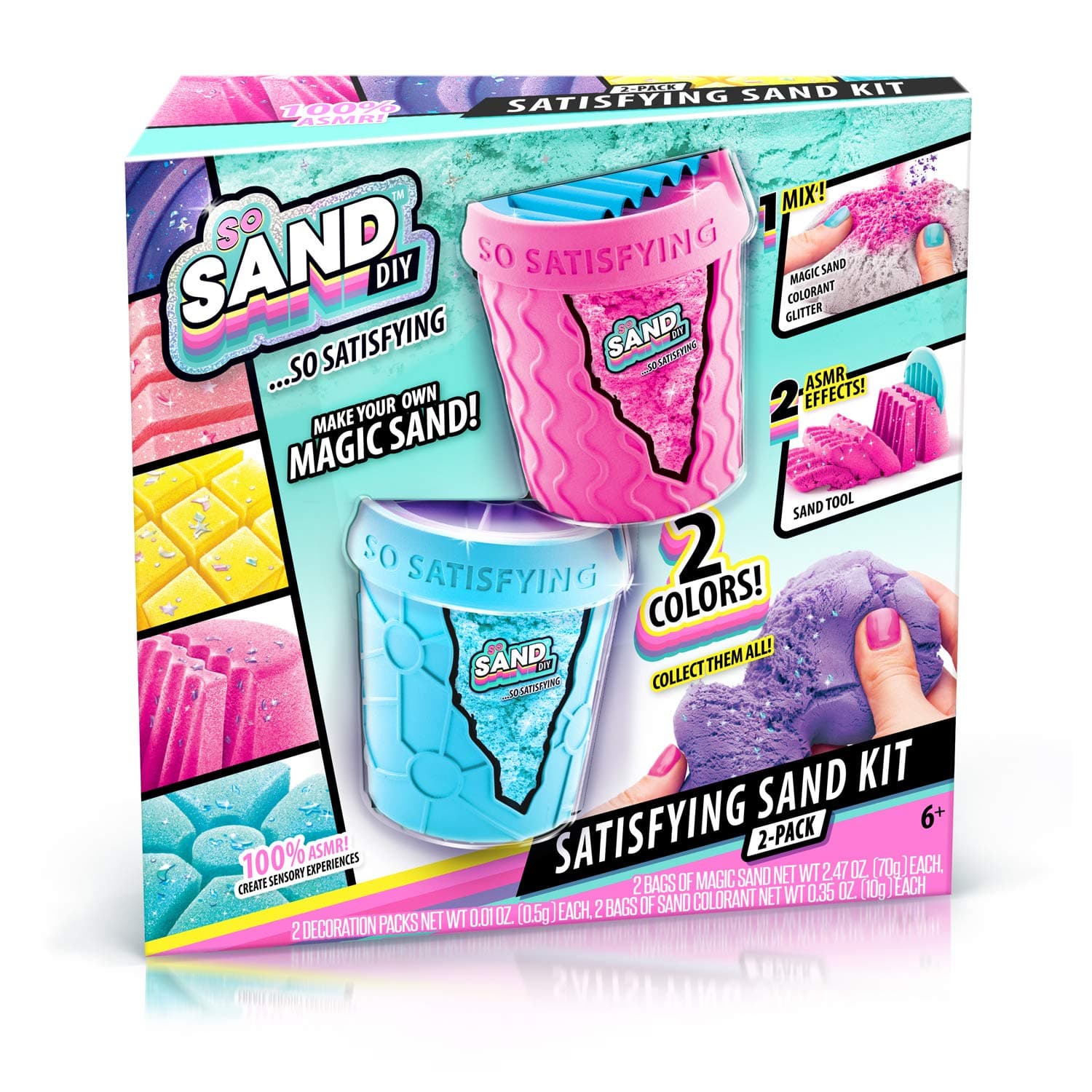Canal ToysSatisfying Sand Kit 2 Pack