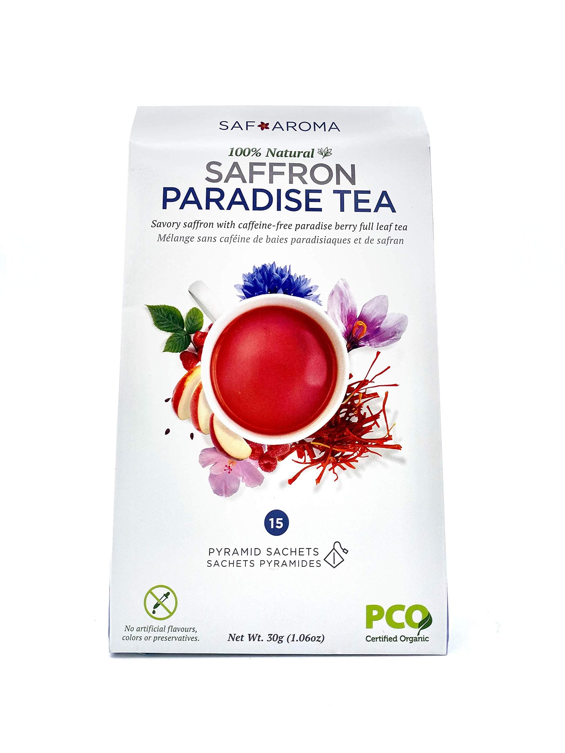 Saffron Paradise Tea | ORGANIC