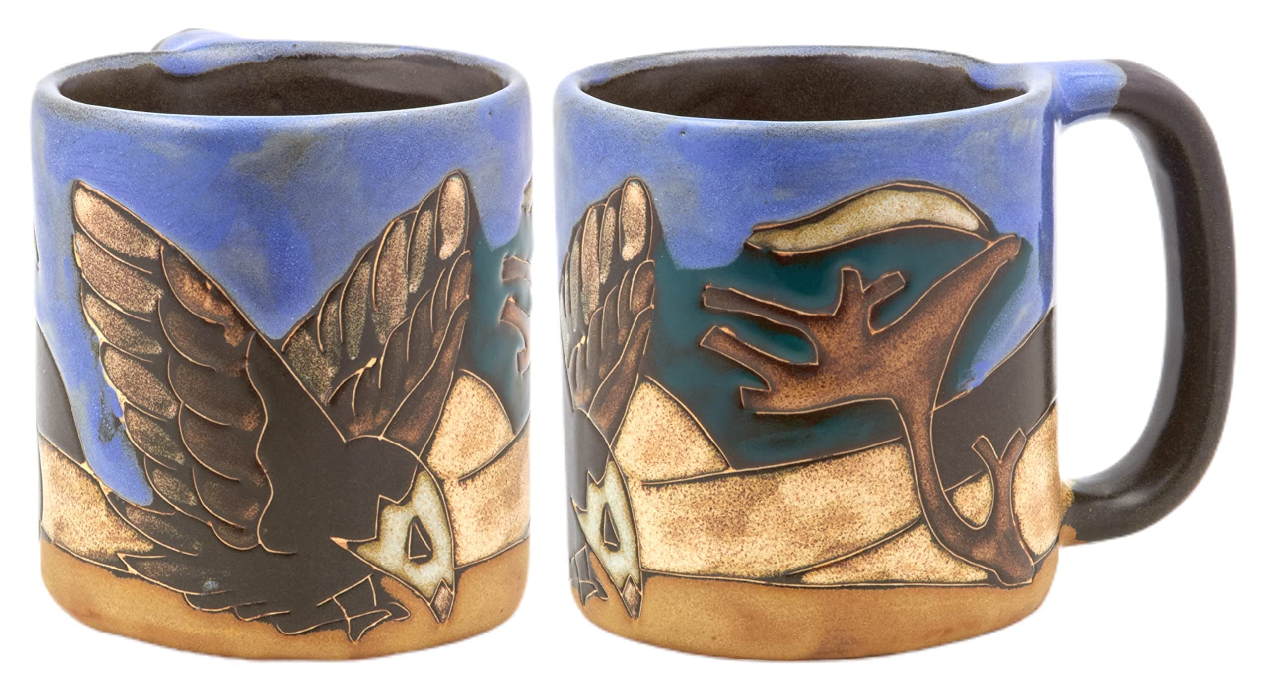 Mara Stoneware Mug - Eagle- 16 oz